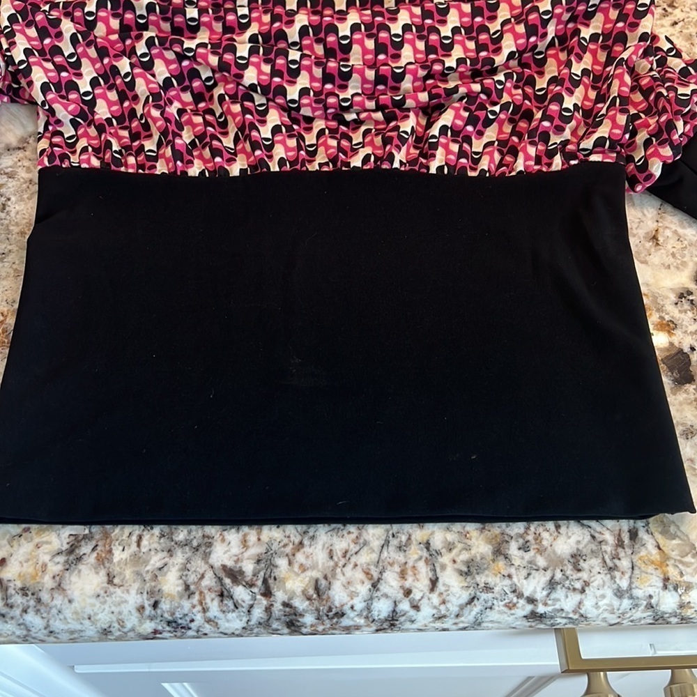 Co-me como geometric pattern blouse - Picture 4 of 4